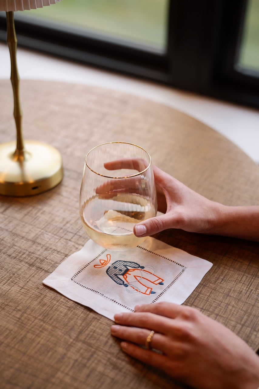 Cowboy Cocktail Napkin