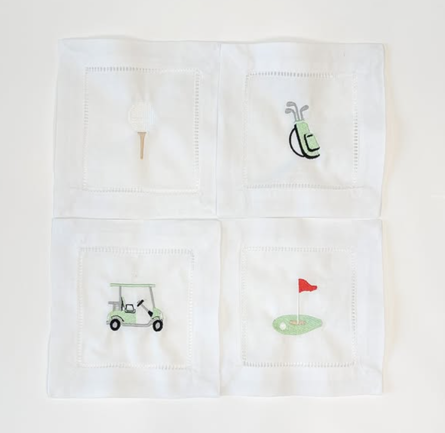 Golf Theme Cocktail Napkins