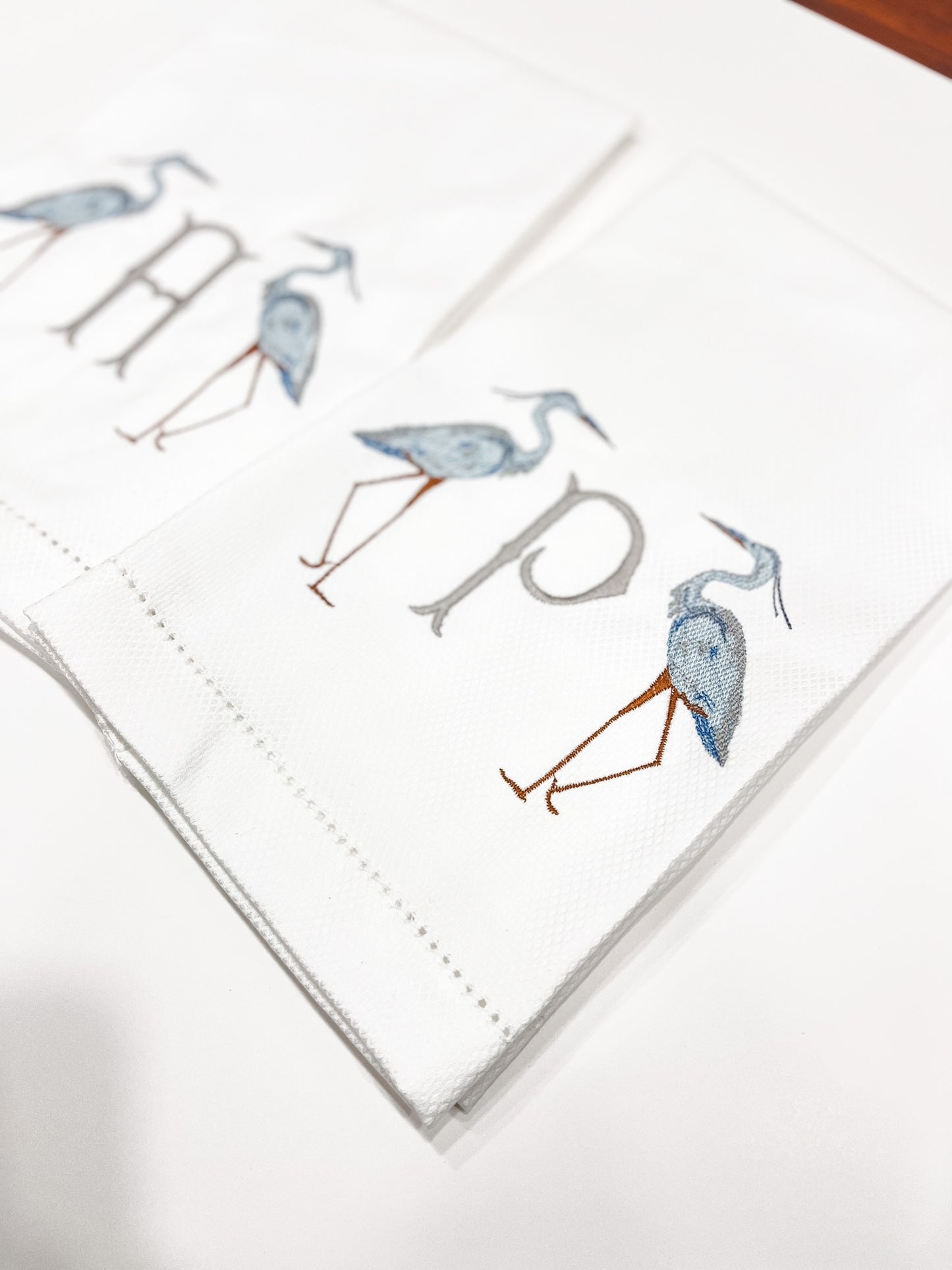 Blue Heron Tea Towel