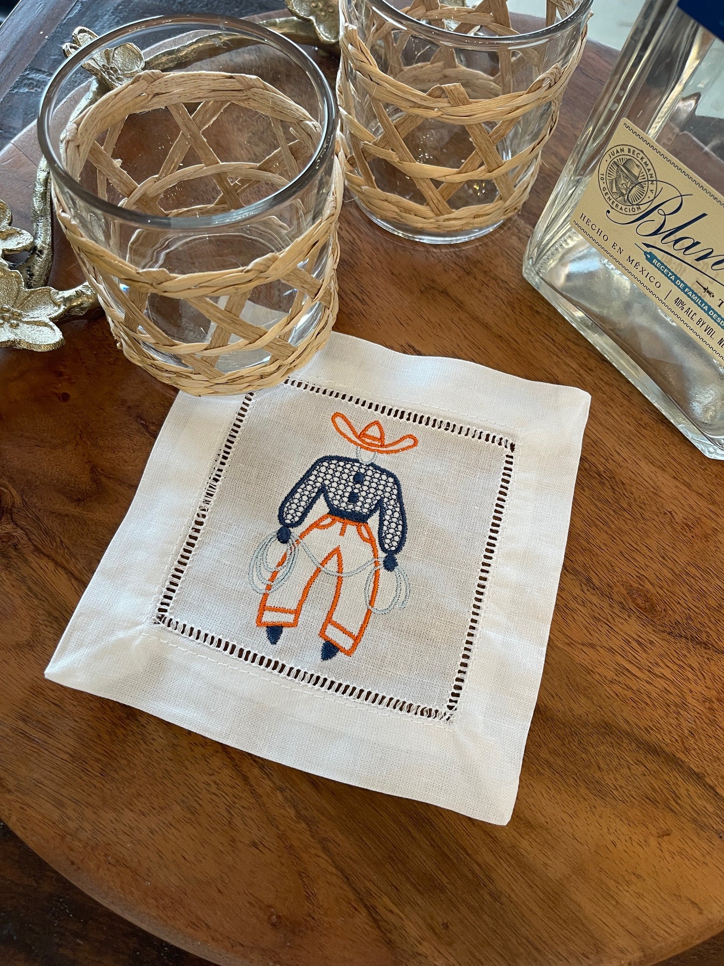 Cowboy Cocktail Napkin