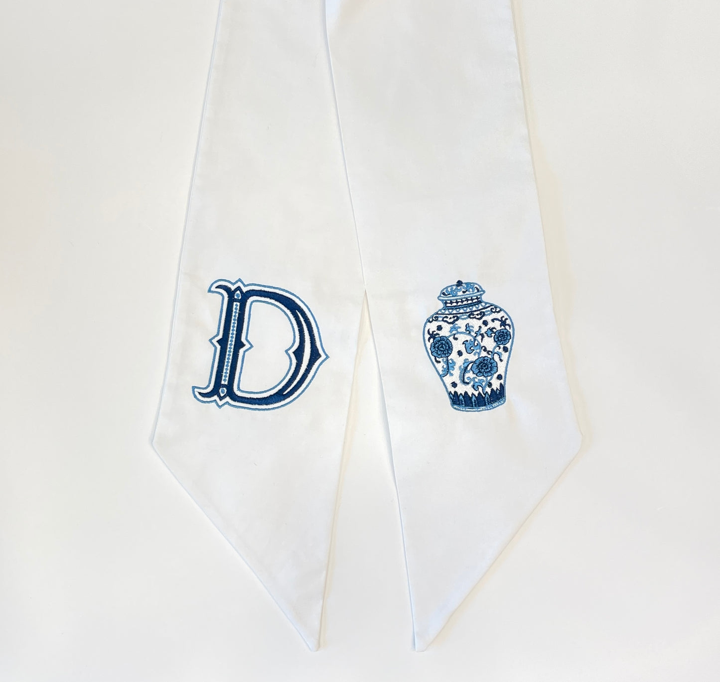Ginger Jar Wreath Sash