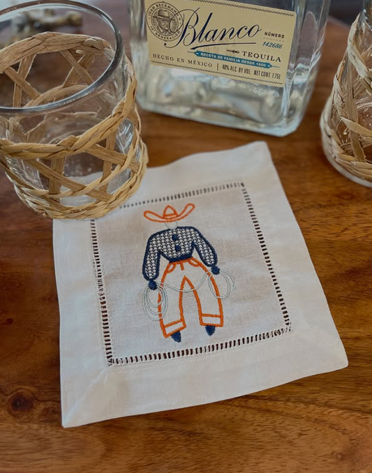 Cowboy Cocktail Napkin